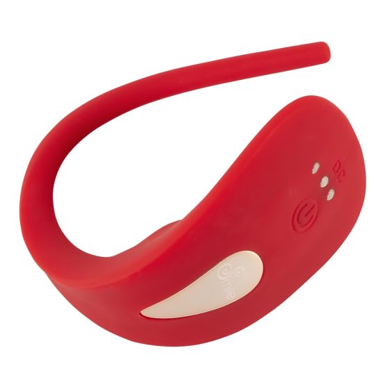 SMILE Slim Panty - Battery-Powered, Wireless Clitoral Vibrator (Red)