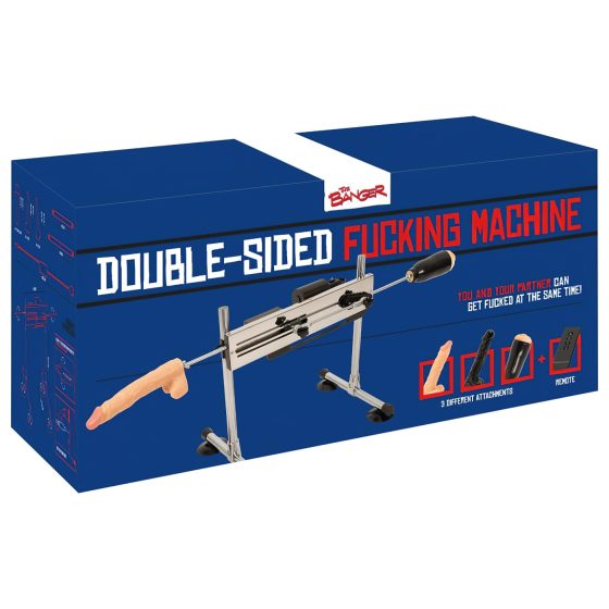 The Banger Fucking Machine - Dual Sex Machine with 2 Dildos and Artificial Vagina