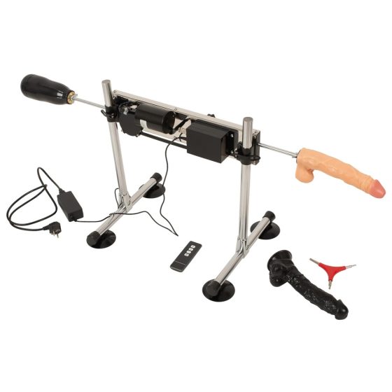 The Banger Fucking Machine - Dual Sex Machine with 2 Dildos and Artificial Vagina