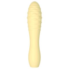   Cuties Mini 3 - Rechargeable, Waterproof, Wand Vibrator (Yellow)