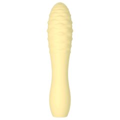   Cuties Mini 3 - Rechargeable, Waterproof, Wand Vibrator (Yellow)