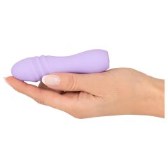   Cuties Mini 3 - Rechargeable, Waterproof, Spiral Vibrator (Purple)