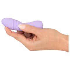   Cuties Mini 3 - Rechargeable, Waterproof, Spiral Vibrator (Purple)