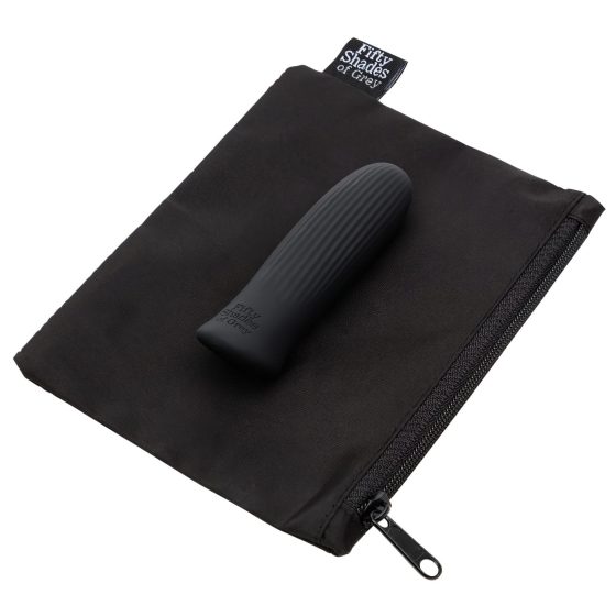 Fifty Shades of Grey Sensation Bullet - Rechargeable Vibrator (Black)