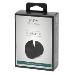 The Fifty Shades of Grey Sensation - Glans Vibrator (Black)