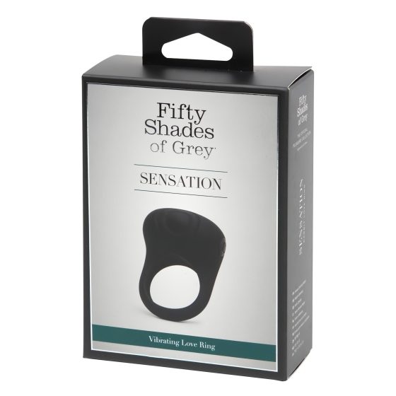 Fifty Shades of Grey Sensation - Vibrating Cock Ring (Black)