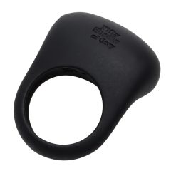   Fifty Shades of Grey Sensation - Vibrating Penis Ring (Black)