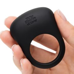   Fifty Shades of Grey Sensation - Vibrating Penis Ring (Black)