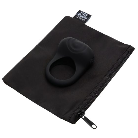 Fifty Shades of Grey Sensation - Vibrating Cock Ring (Black)