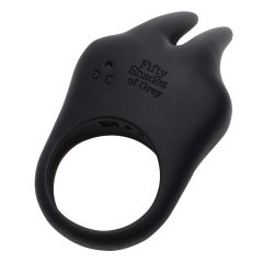   Fifty Shades of Grey - Clitoral Stimulating Cock Ring (Black)