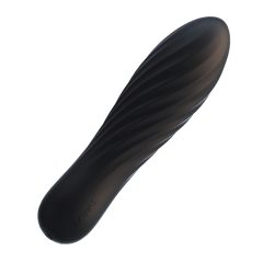 Svakom Tulip - Rechargeable Mini Stick Vibrator (Black)