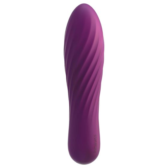 Svakom Tulip - Rechargeable Mini Stick Vibrator (Purple)