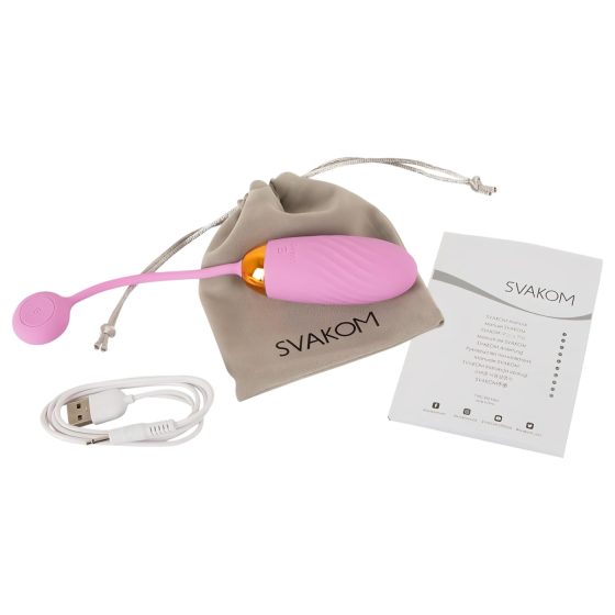 Svakom Ella Neo - smart vibrating egg (pink)