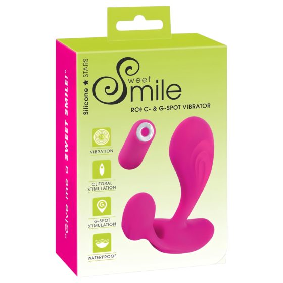 SMILE RC - Rechargeable, Wireless G-spot Vibrator (Pink)