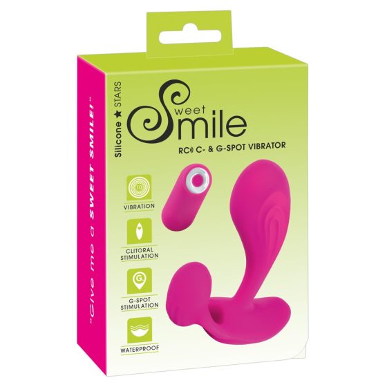 SMILE RC - Rechargeable, Wireless G-spot Vibrator (Pink)