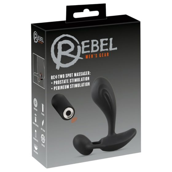 Rebel RC - 2in1 Prostate Vibrator (Black)