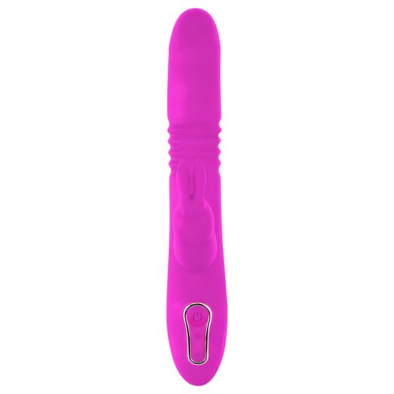 SMILE Rabbit - Rechargeable, Clitoral Arm Thrusting-Rotating Vibrator (Pink)