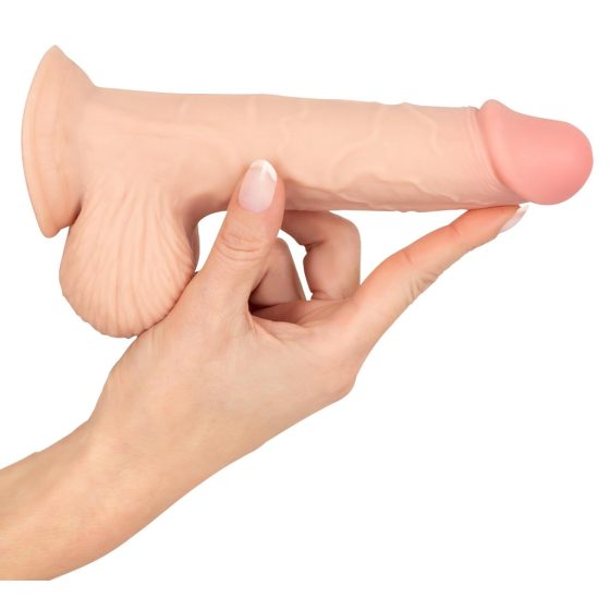 Nature Skin Dildo with Realistic Feel - 19cm (Natural)