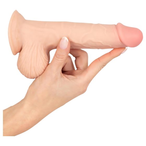 Nature Skin Dildo with Realistic Feel - 19cm (Natural)