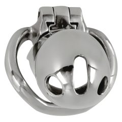 Silver Metal Penis Cage - Fetish