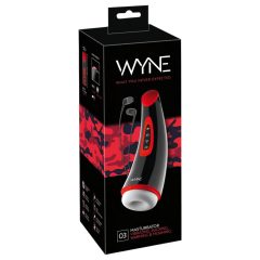   WYNE 03 - Black Rechargeable Vibrating & Suction Pleasure Device