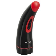   WYNE 03 - Black Rechargeable Vibrating & Suction Pleasure Device