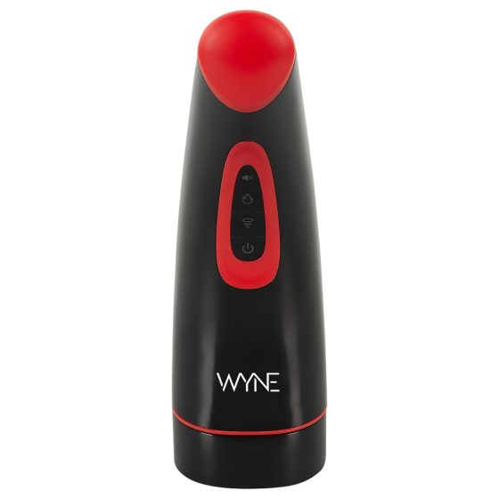 WYNE 03 - Black Rechargeable Vibrating & Suction Pleasure Device