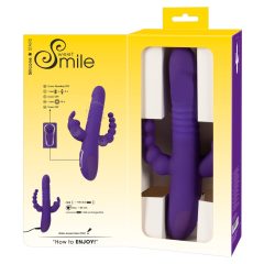 SMILE Triple - Rotating Thrusting Vibrator (Purple)