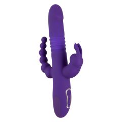 SMILE Triple - Rotating Thrusting Vibrator (Purple)