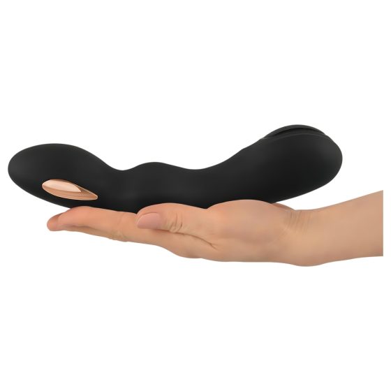 XOUXOU - rechargeable, waterproof G-spot vibrator (black)