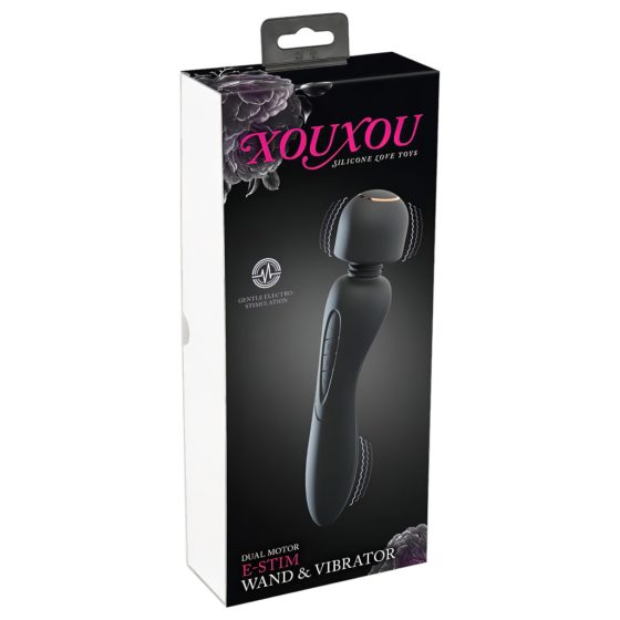 XOUXOU - Electric Massage Vibrator (Black)