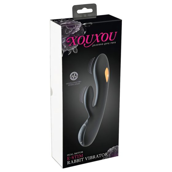 XOUXOU - Rechargeable Clitoral Stimulator Vibrator (Black)