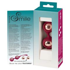 SMILE - Adjustable Kegel Ball Set (Red)