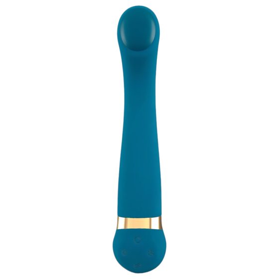 Hot 'n Cold - Rechargeable Cooling and Warming G-Spot Vibrator (Turquoise)