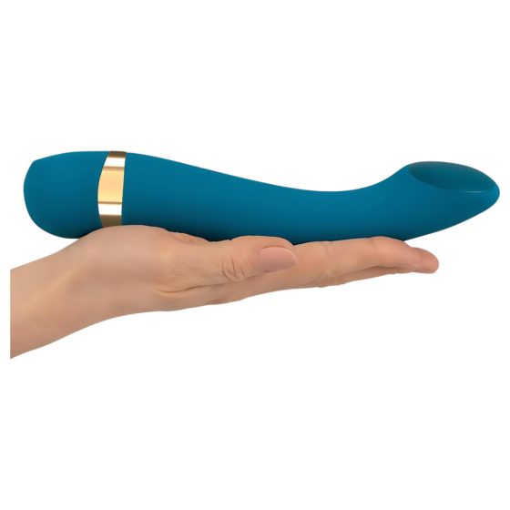 Hot 'n Cold - Rechargeable Cooling and Warming G-Spot Vibrator (Turquoise)