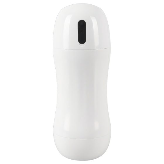 STROKER - Rechargeable Suction Vibrating Masturbator (White)