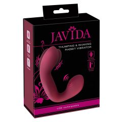 Javida Thumping - G-spot and Clitoral Vibrator (Red)