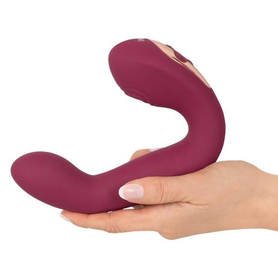 Javida Thumping - Pulsating G-Spot & Clitoral Vibrator (Red)