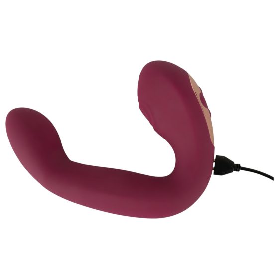 Javida Thumping - Pulsating G-Spot & Clitoral Vibrator (Red)