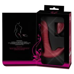   Javida RC - Radio Control, 3-Function Clitoral Vibrator (Red)