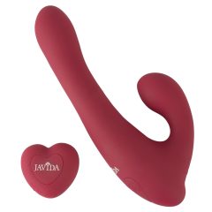 Javida - Radio-Controlled Rotating Clitoral Vibrator (Red)