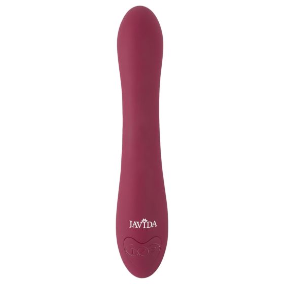 Javida - Radio-Controlled Rotating Clitoral Vibrator (Red)