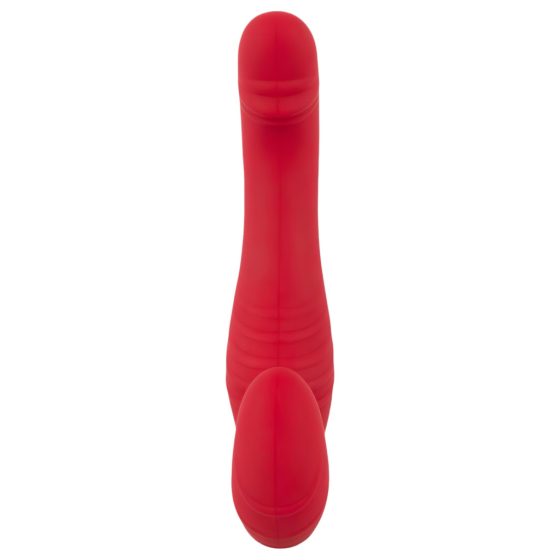 You2Toys Strapless - Rechargeable, Wireless, Strap-On Vibrator (Red)