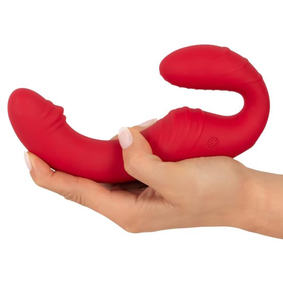 You2Toys Strapless - Rechargeable, Wireless, Strap-On Vibrator (Red)