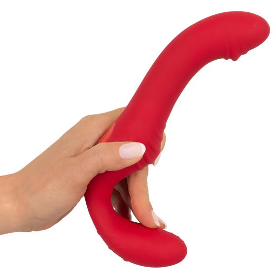 You2Toys Strapless - Rechargeable, Wireless, Strap-On Vibrator (Red)