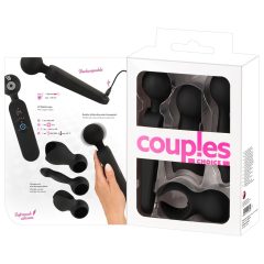   Couples Choice - Rechargeable Warming Massage Vibrator (Black)