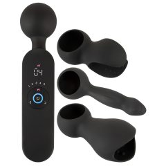   Couples Choice - Rechargeable Warming Massage Vibrator (Black)