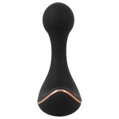   ANOS - Rechargeable, Waterproof Anal Vibrator with Radio (Black)