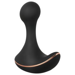   ANOS - Rechargeable, Waterproof Anal Vibrator with Radio (Black)