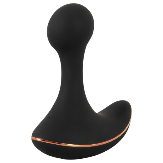 ANOS - Rechargeable, Waterproof Anal Vibrator with Radio (Black)